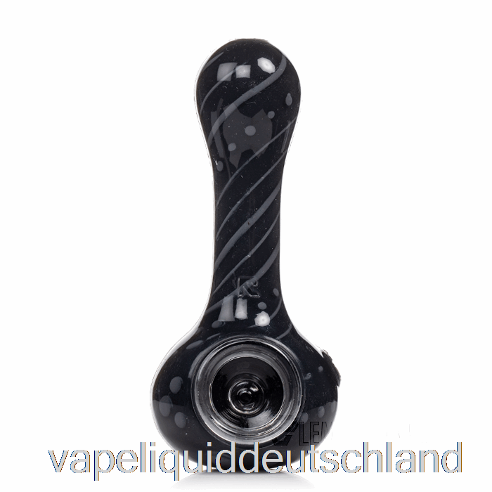 Eyce Oraflex Floraler Silikonlöffel Schwarz / Grau Vape-Flüssigkeit